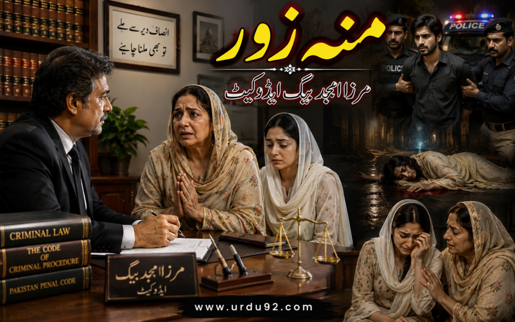 منہ زور مرزا امجد بیگ ایڈوکیٹ