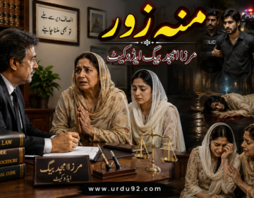 منہ زور مرزا امجد بیگ ایڈوکیٹ