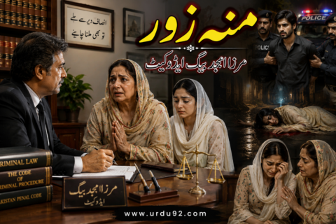 منہ زور مرزا امجد بیگ ایڈوکیٹ